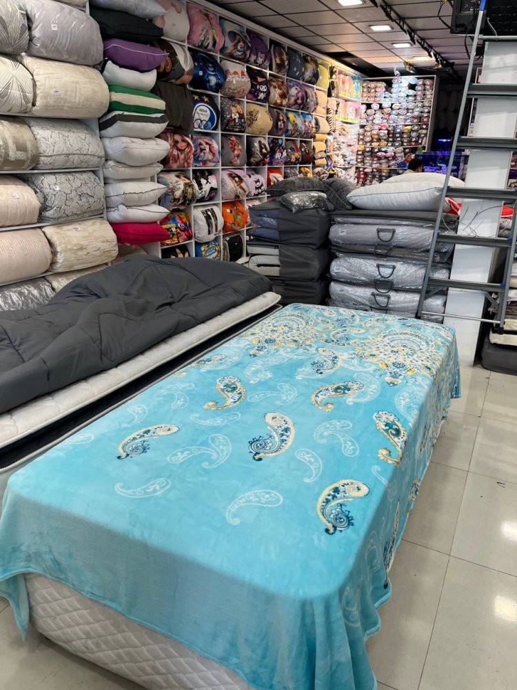 پتو ریلکس گلدار یک نفره