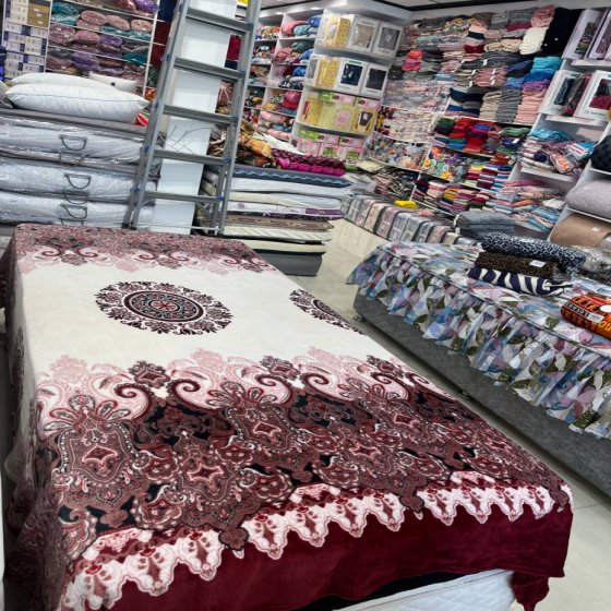 پتو ریلکس گلدار یک نفره