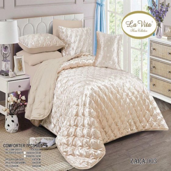 روتختی عروس 7تکه لاویتا طرح زارا